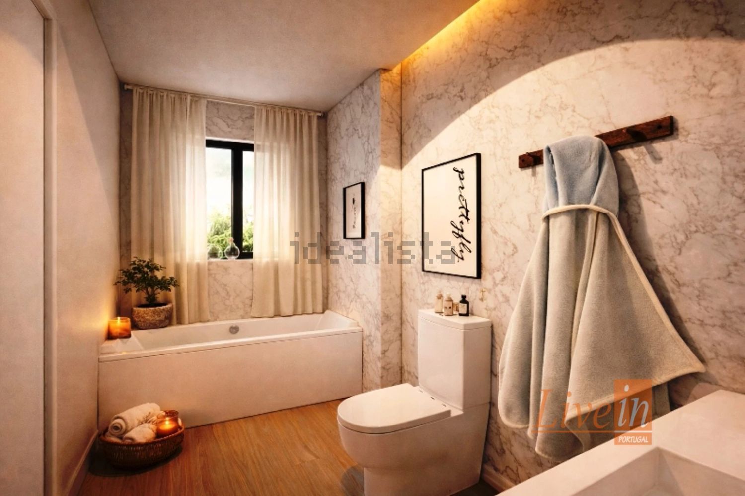 公寓 t3出售在Rua Leonor Gorjão, 2 - 卫生间