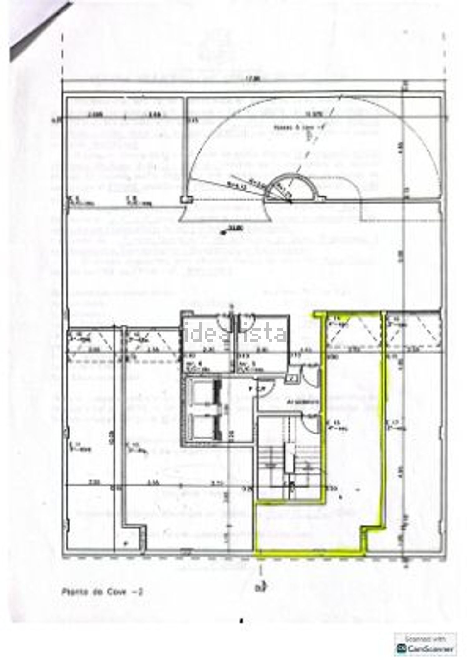 公寓 t3出售在Rua Água-Marinha - 平面图