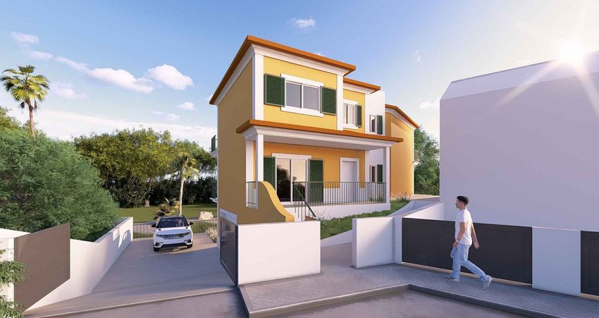 小楼房或独栋别墅出售在Rua a