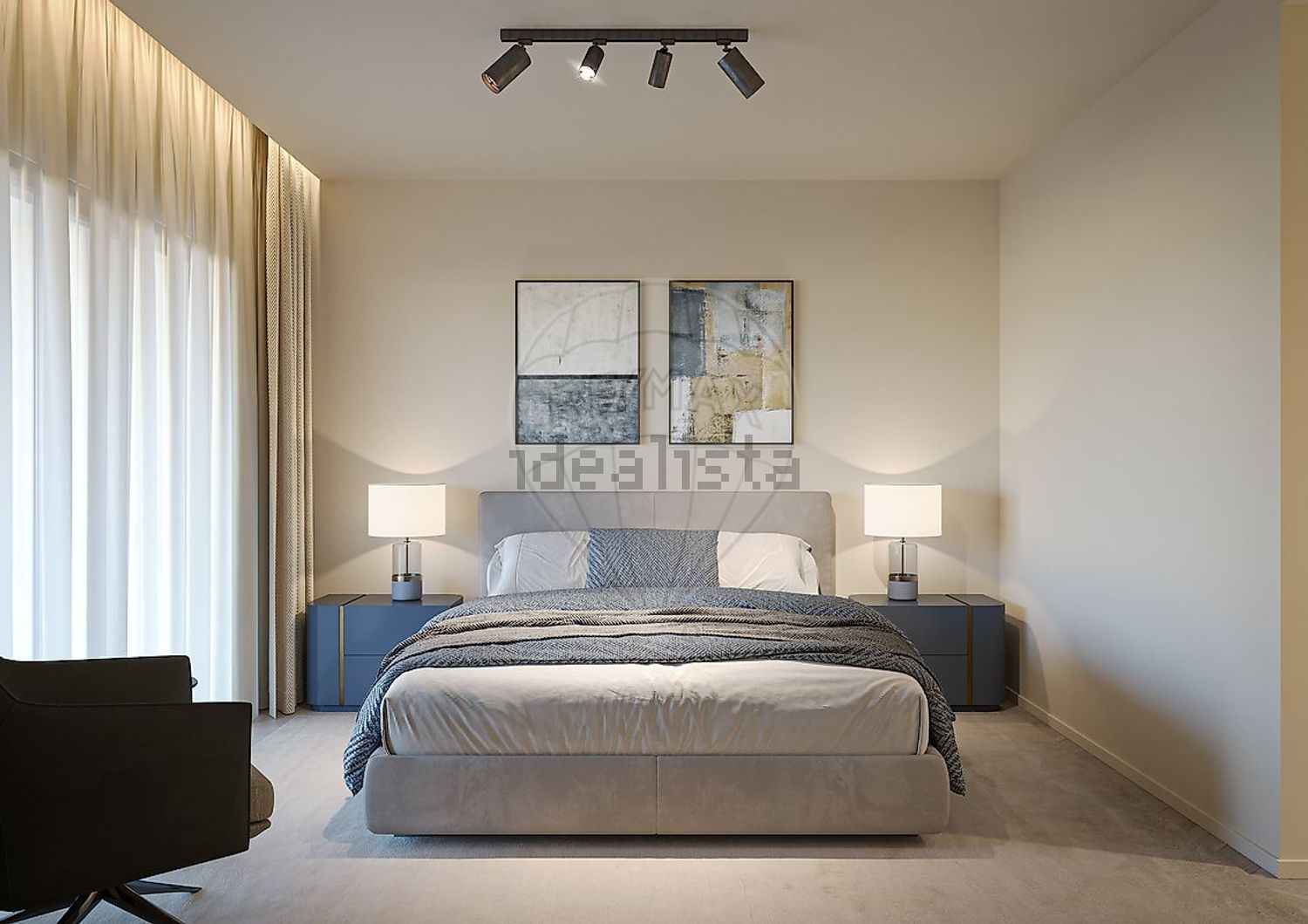 公寓 t3出售在Rua Armando Caldas - 卧室