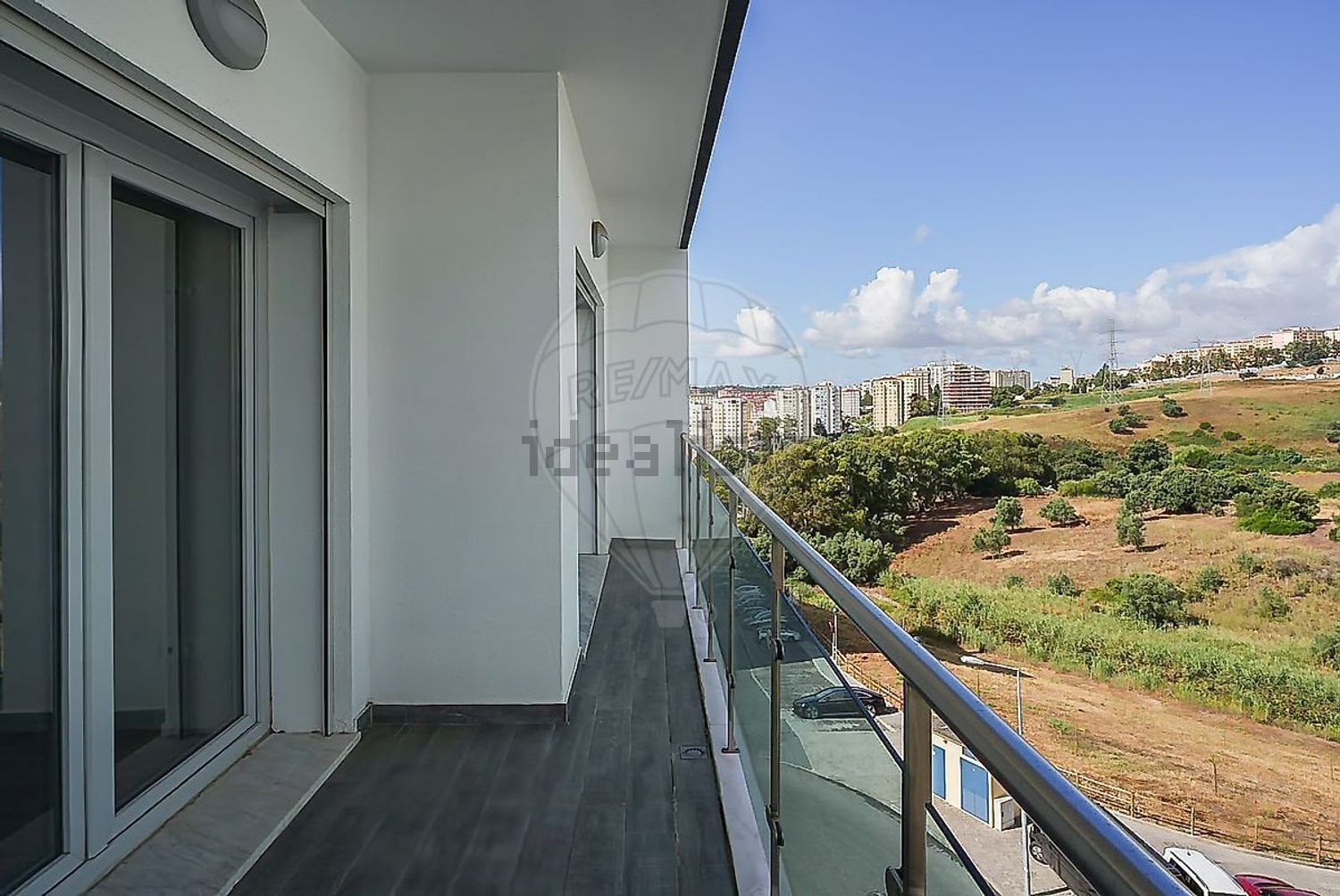 出租公寓 t2在Rua Maria Matos - 阳台