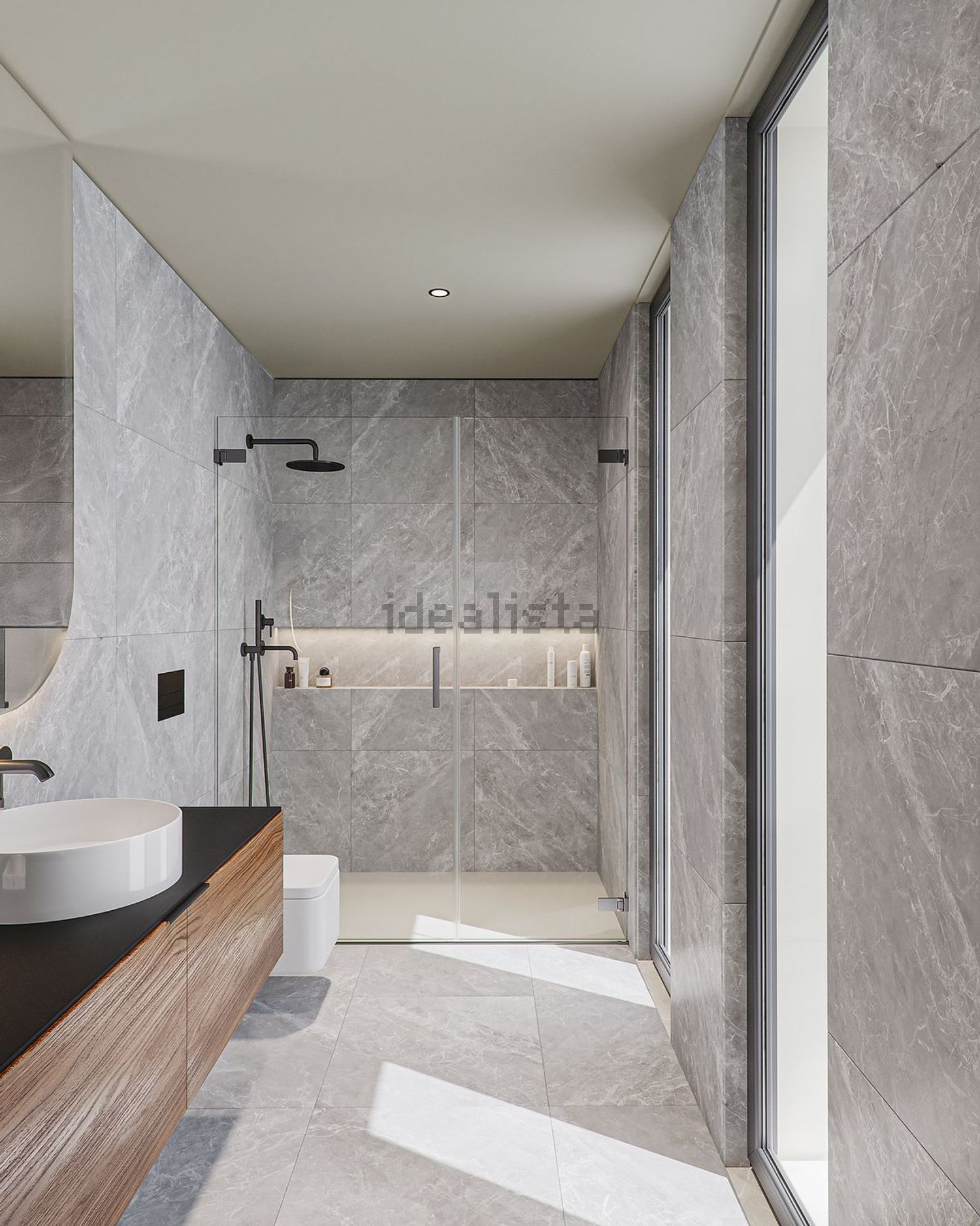 小楼房或独栋别墅出售在Rua Maria Inês Massano - 卫生间