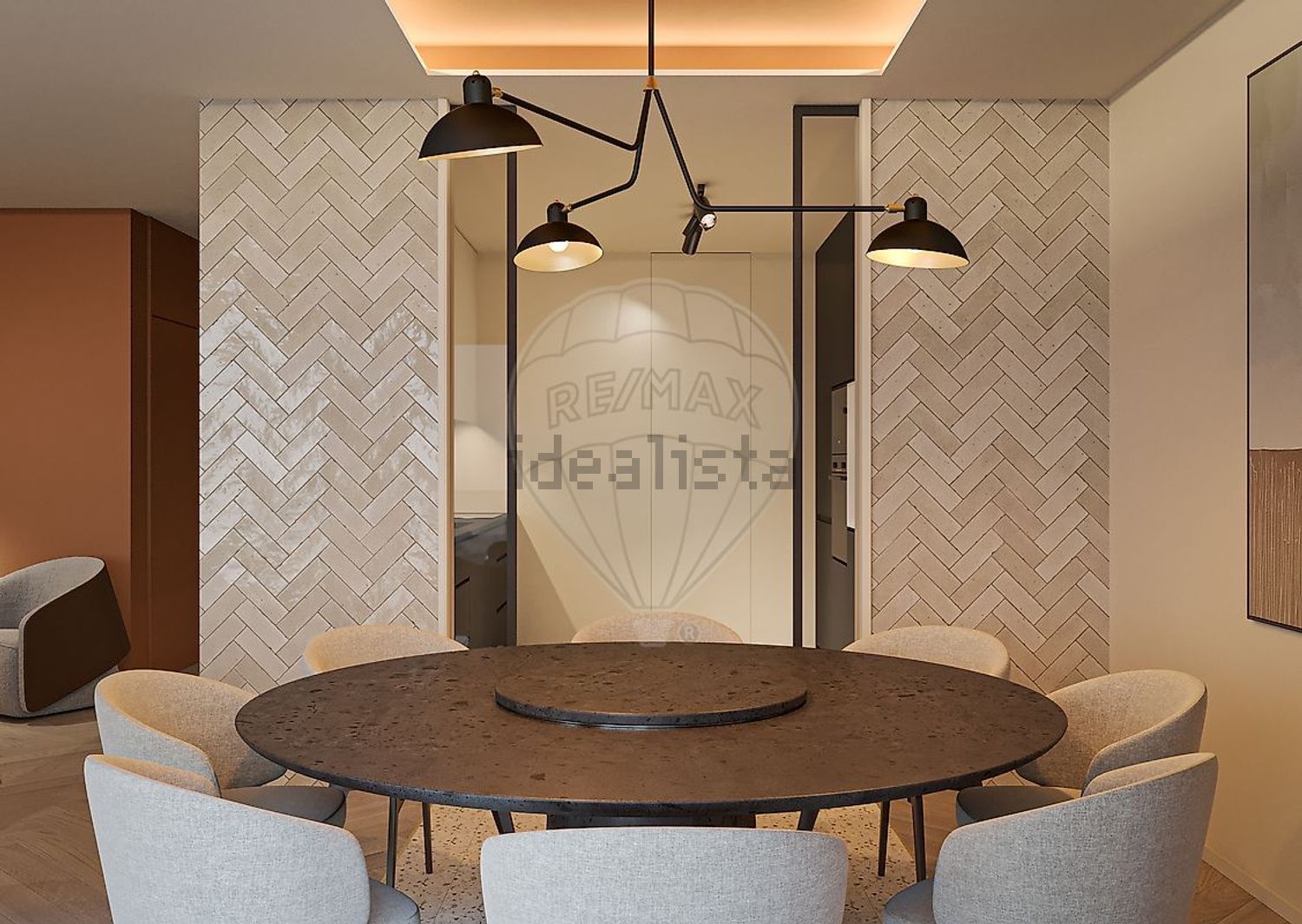 公寓 t3出售在Rua Armando Caldas - 客厅