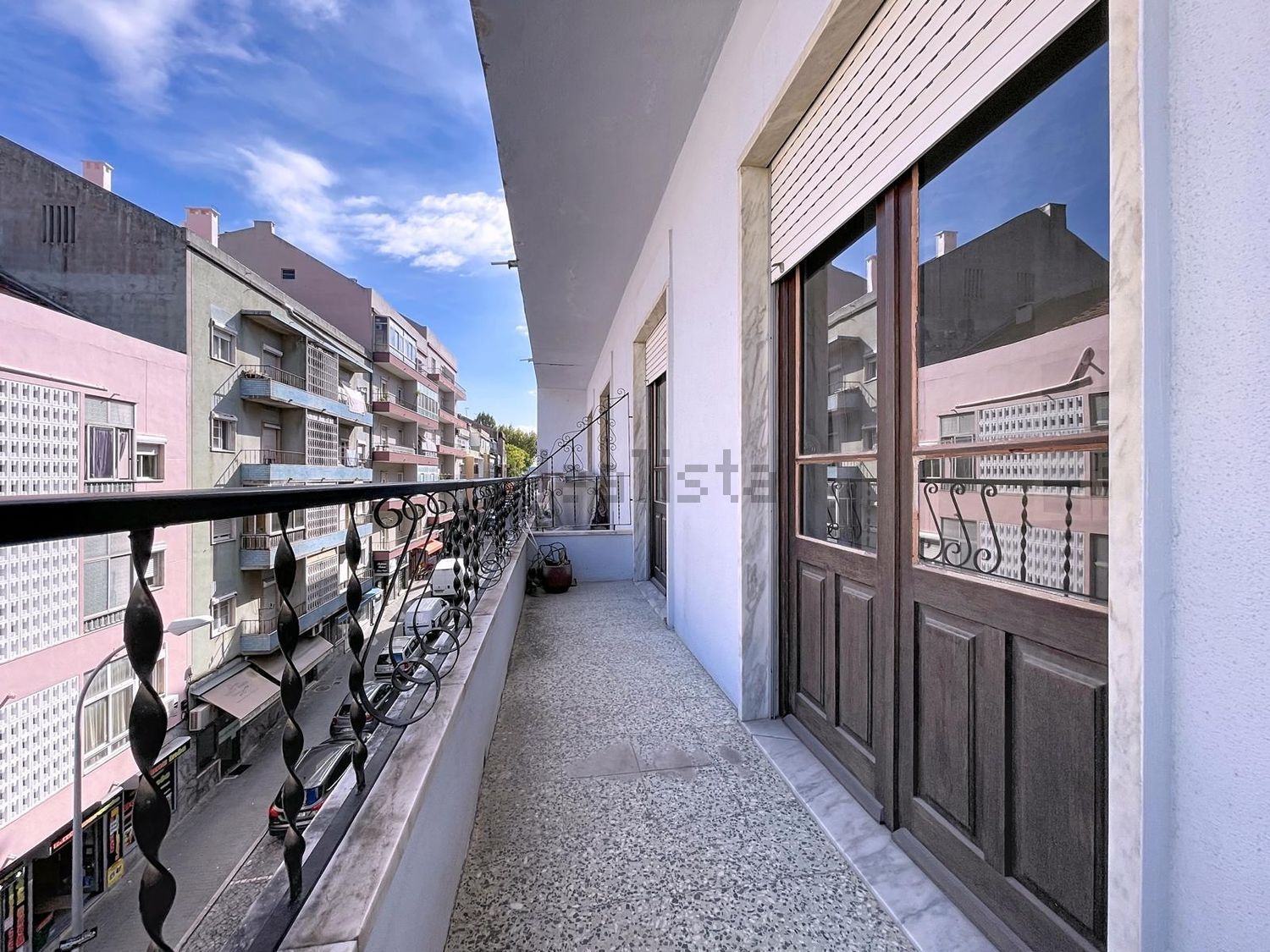 出租房间在Rua do Município, 13 - 阳台