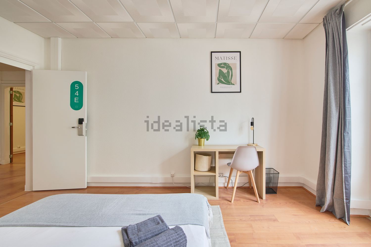 出租房间在Rua Alexandre Herculano - 卧室