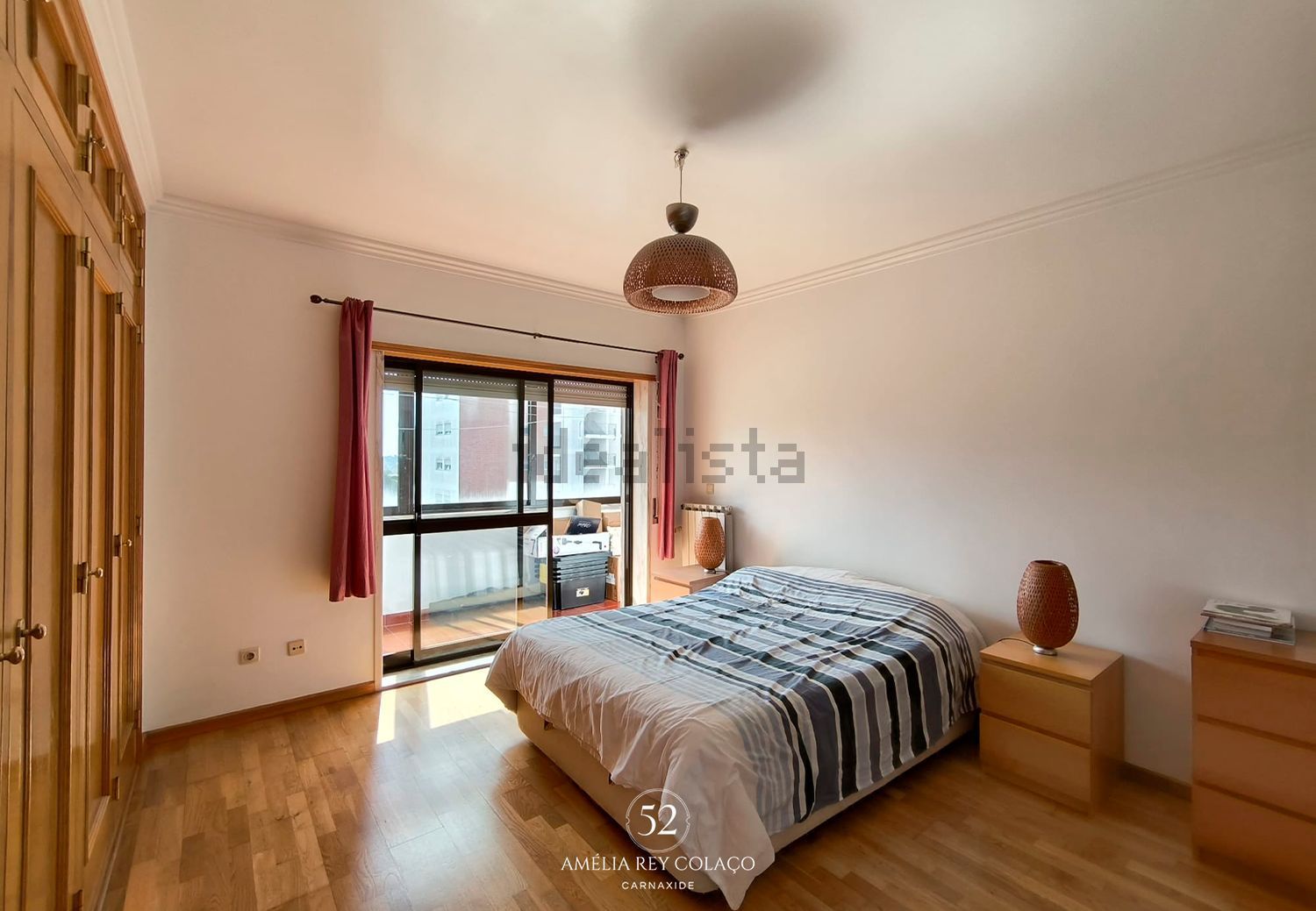 出租公寓 t3在Rua Amélia Rey Colaço, 52 - 卧室