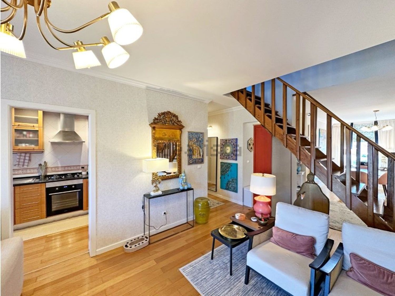 出租复式公寓在Vale de Choupos - Choilo - Galeotas - 客厅