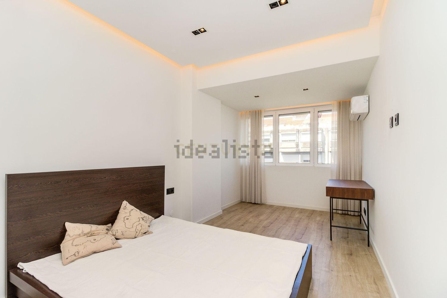 出租公寓 t2在Avenida Conselheiro Barjona de Freitas, 7 - 卧室