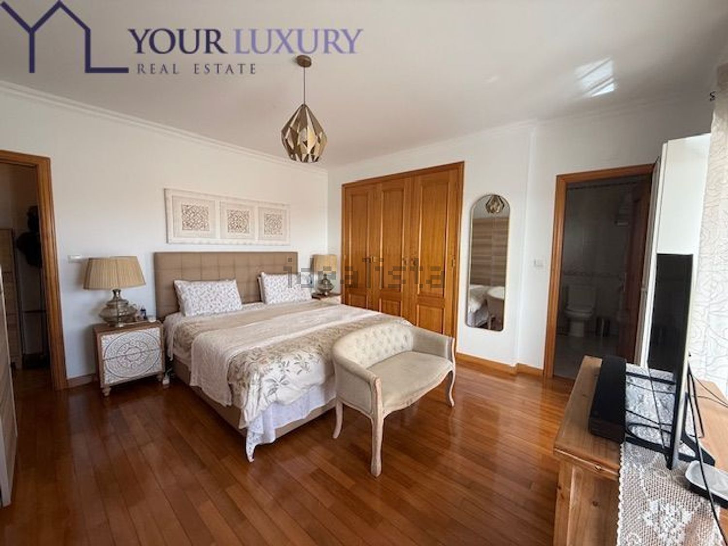 出租公寓 t2在Serra das Minas - 卧室