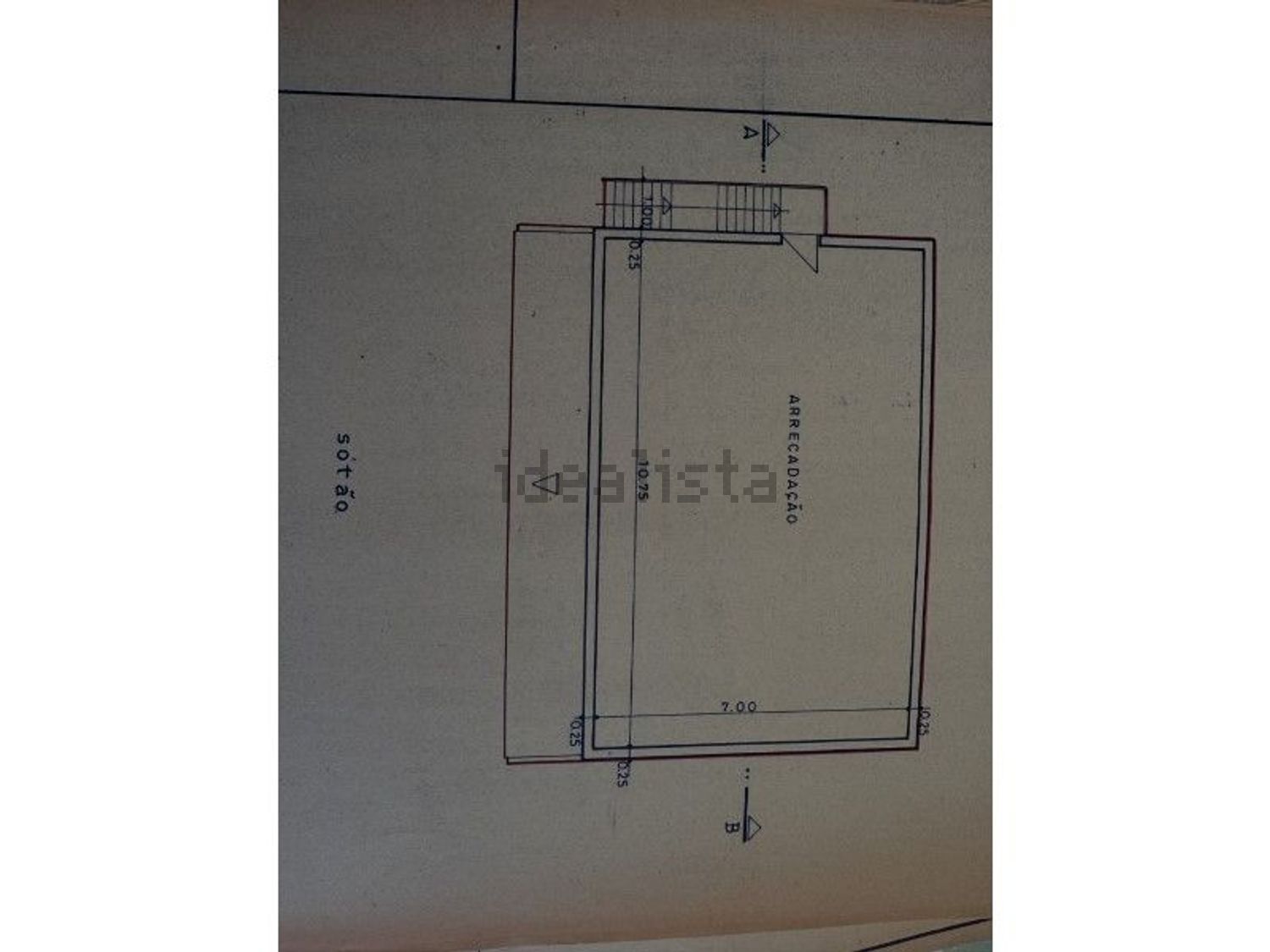 小楼房或独栋别墅出售在Rua do Forno s/n - 平面图