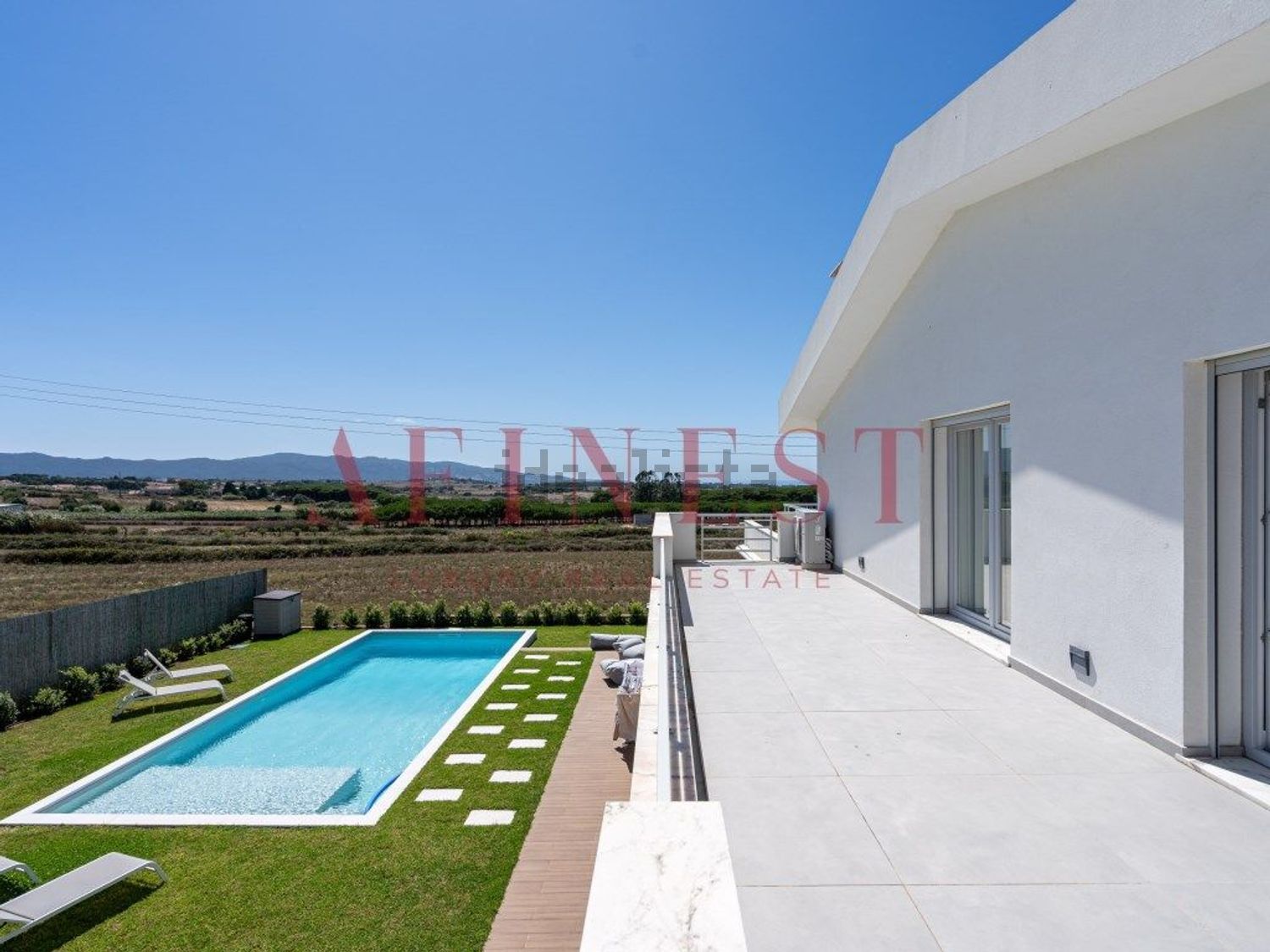 出租小楼房或独栋别墅Azinhaga do Viana - 游泳池