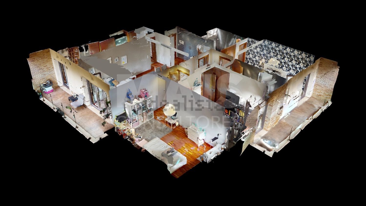 出租公寓 t3在Sacavém e Prior Velho - 平面图