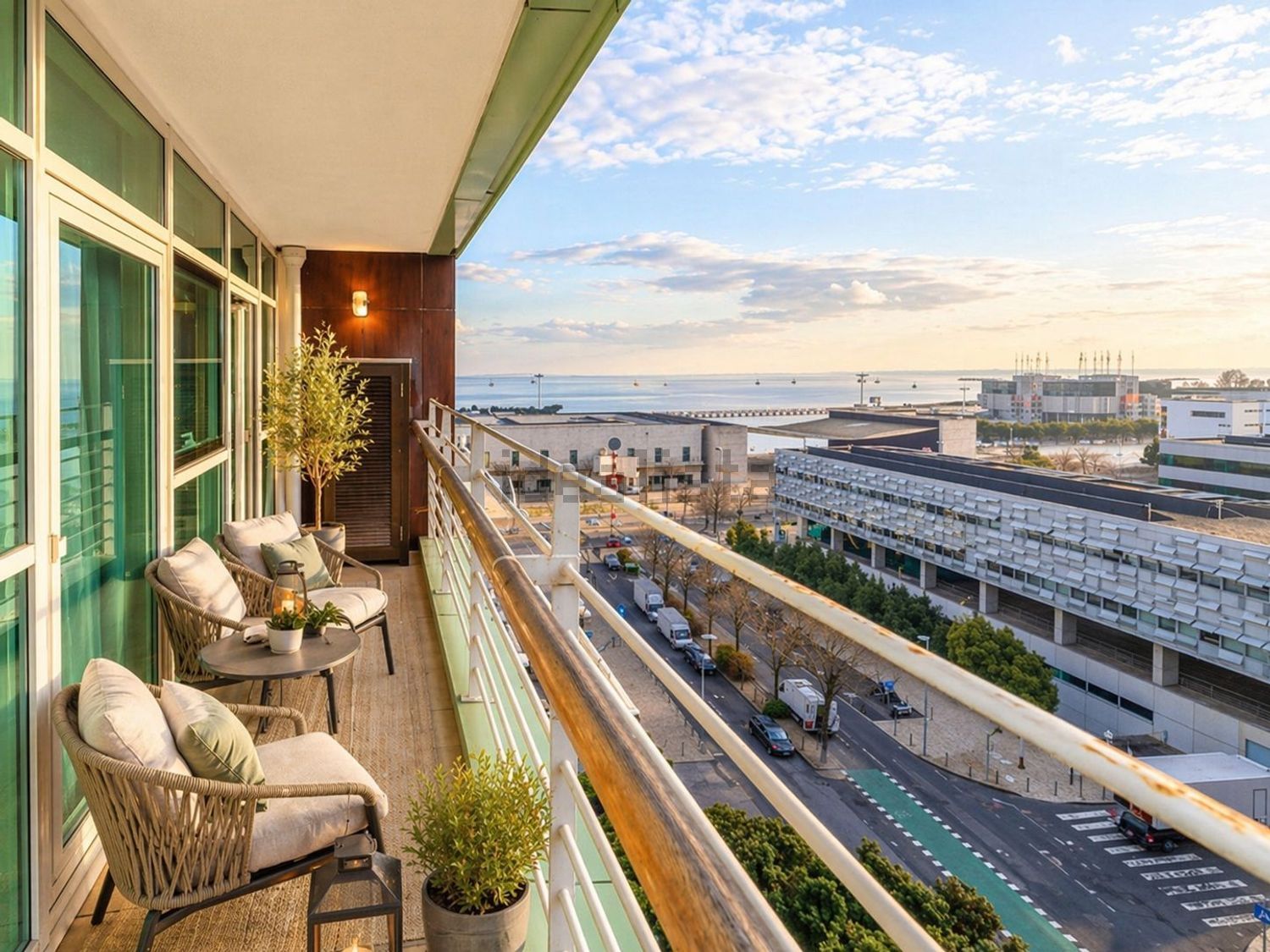 公寓 t2出售在Avenida do Pacífico - 露台