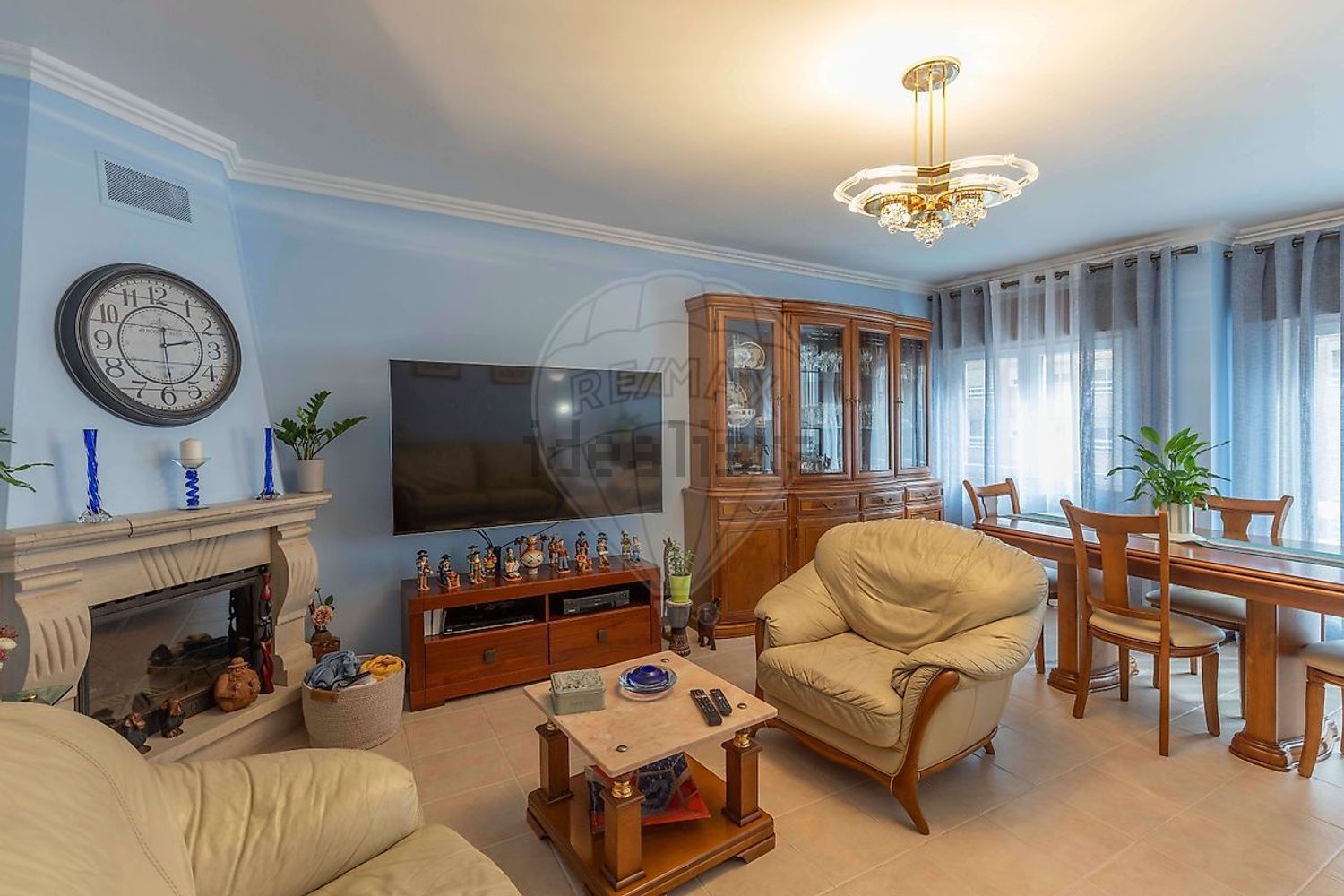 公寓 t3出售在Avenida de Fitares - 客厅