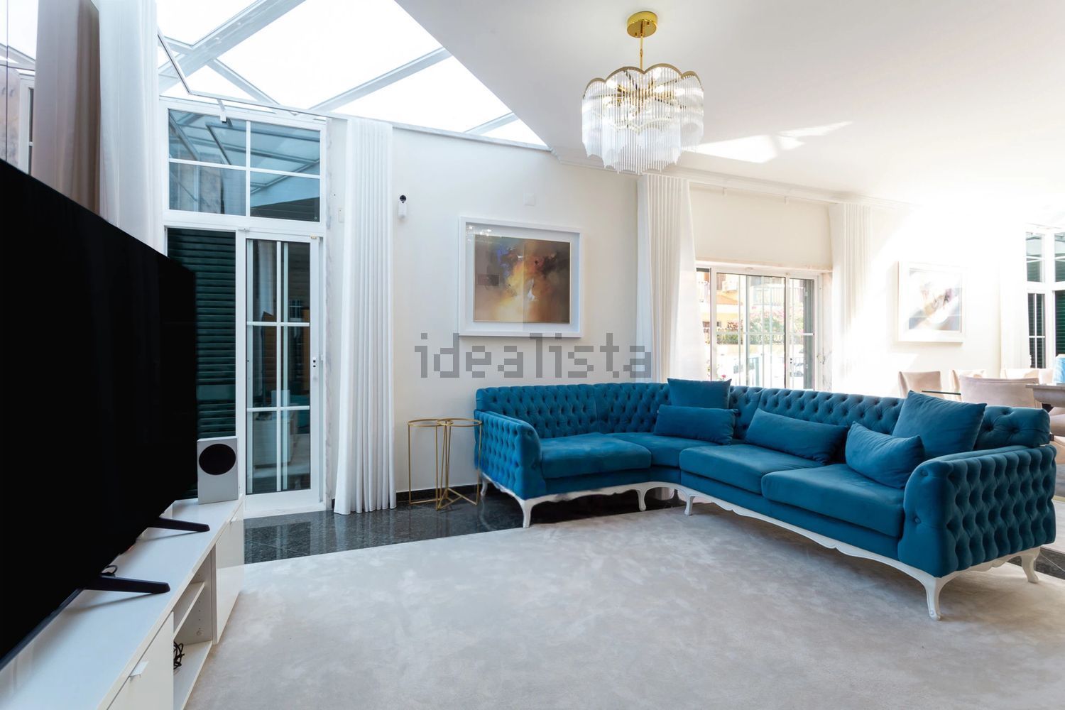 小楼房或独栋别墅出售在Rua do Alecrim - 客厅