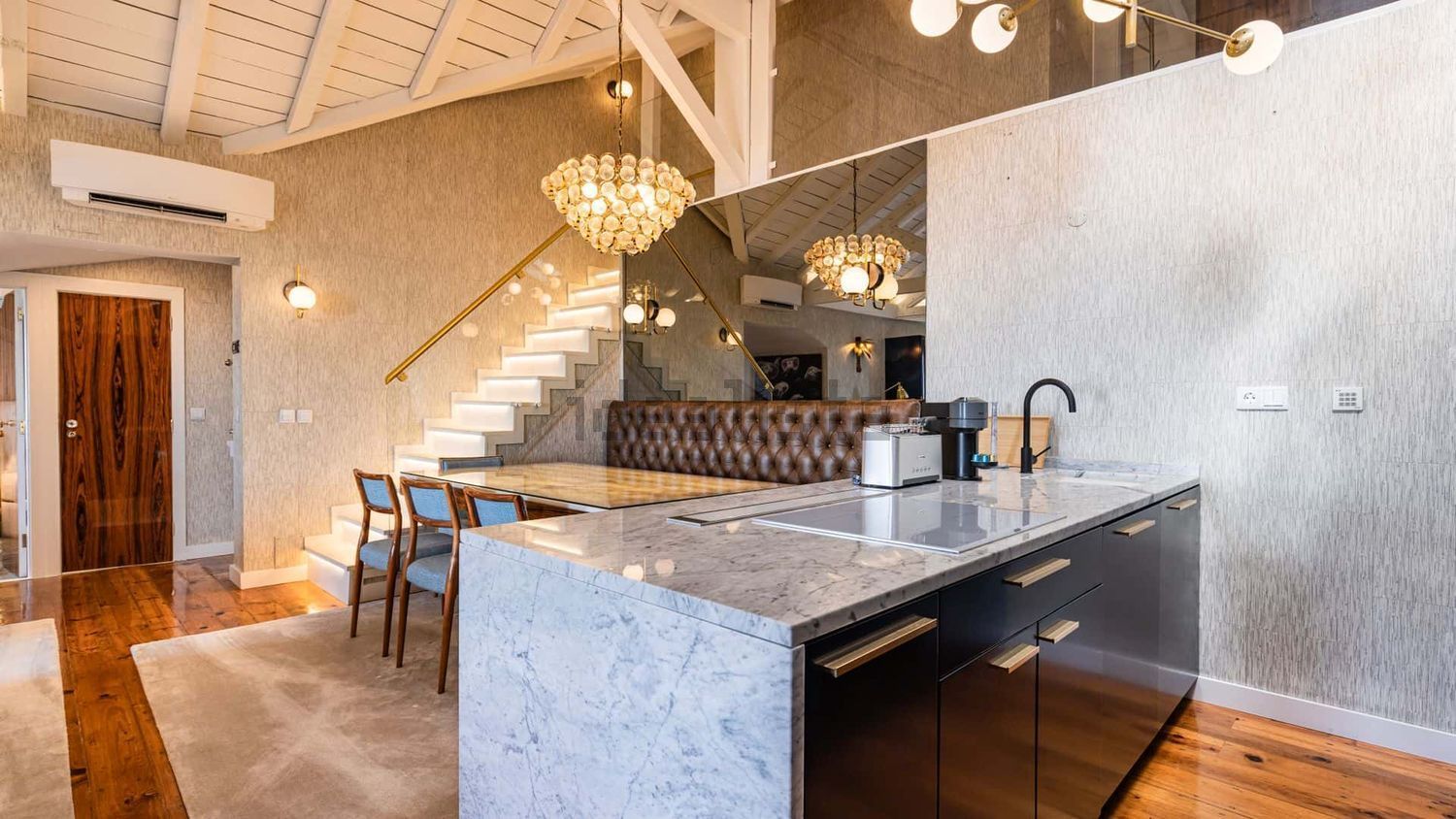 出租公寓 t2在Rua Vítor Cordon, 47 - 厨房