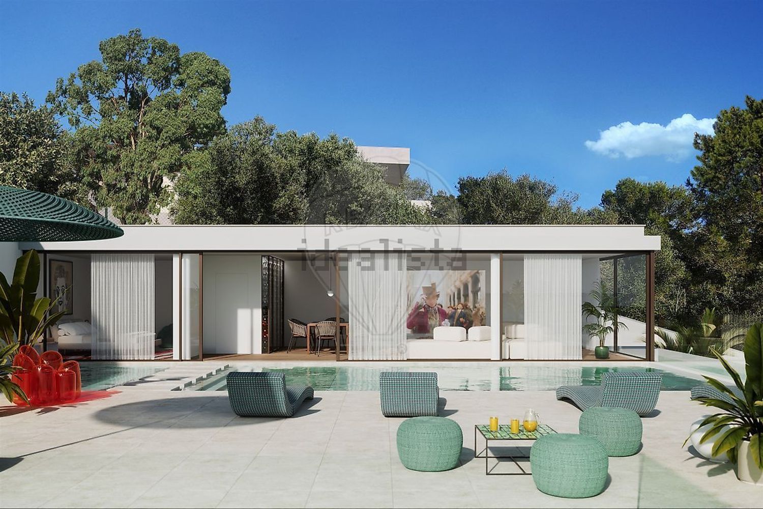 小楼房或独栋别墅出售在Avenida Dinamarca - 外立面