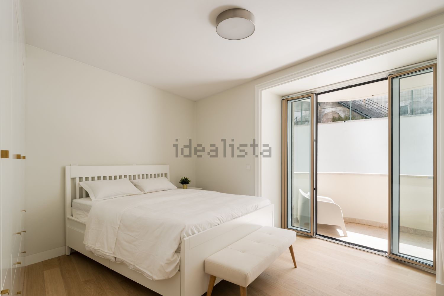 出租公寓 t1在Rua do Telhal, 72 - 卧室