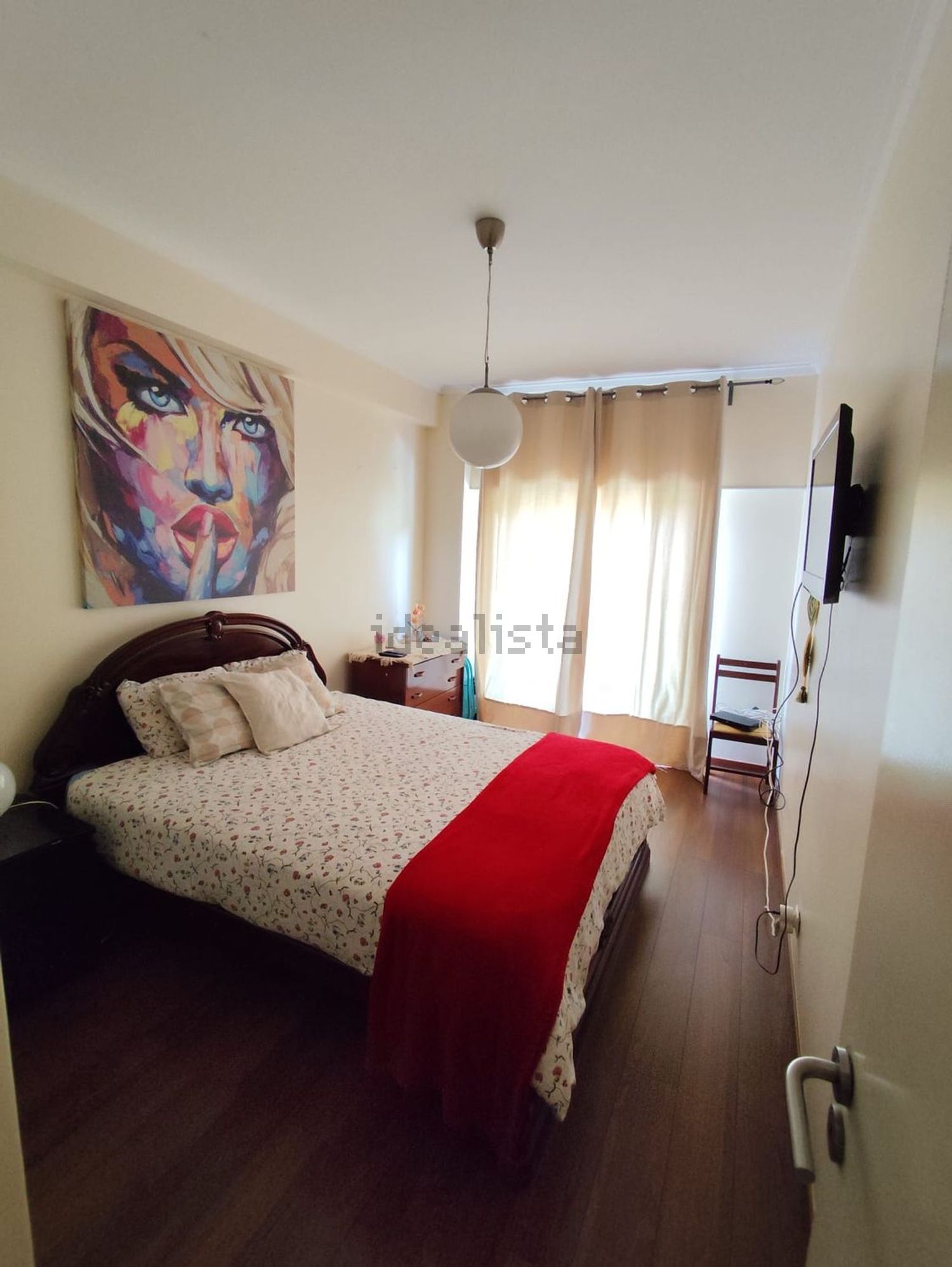 出租房间在Rua Alexandre Herculano, 19 - 卧室