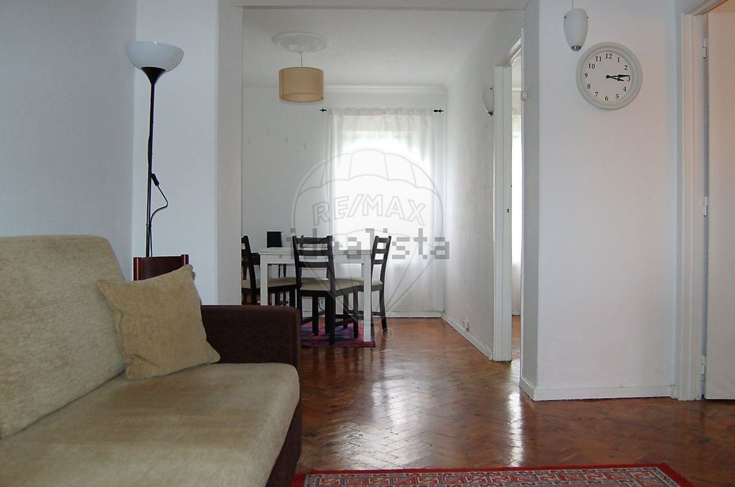 出租公寓 t2在Rua Cândido de Oliveira - 客厅