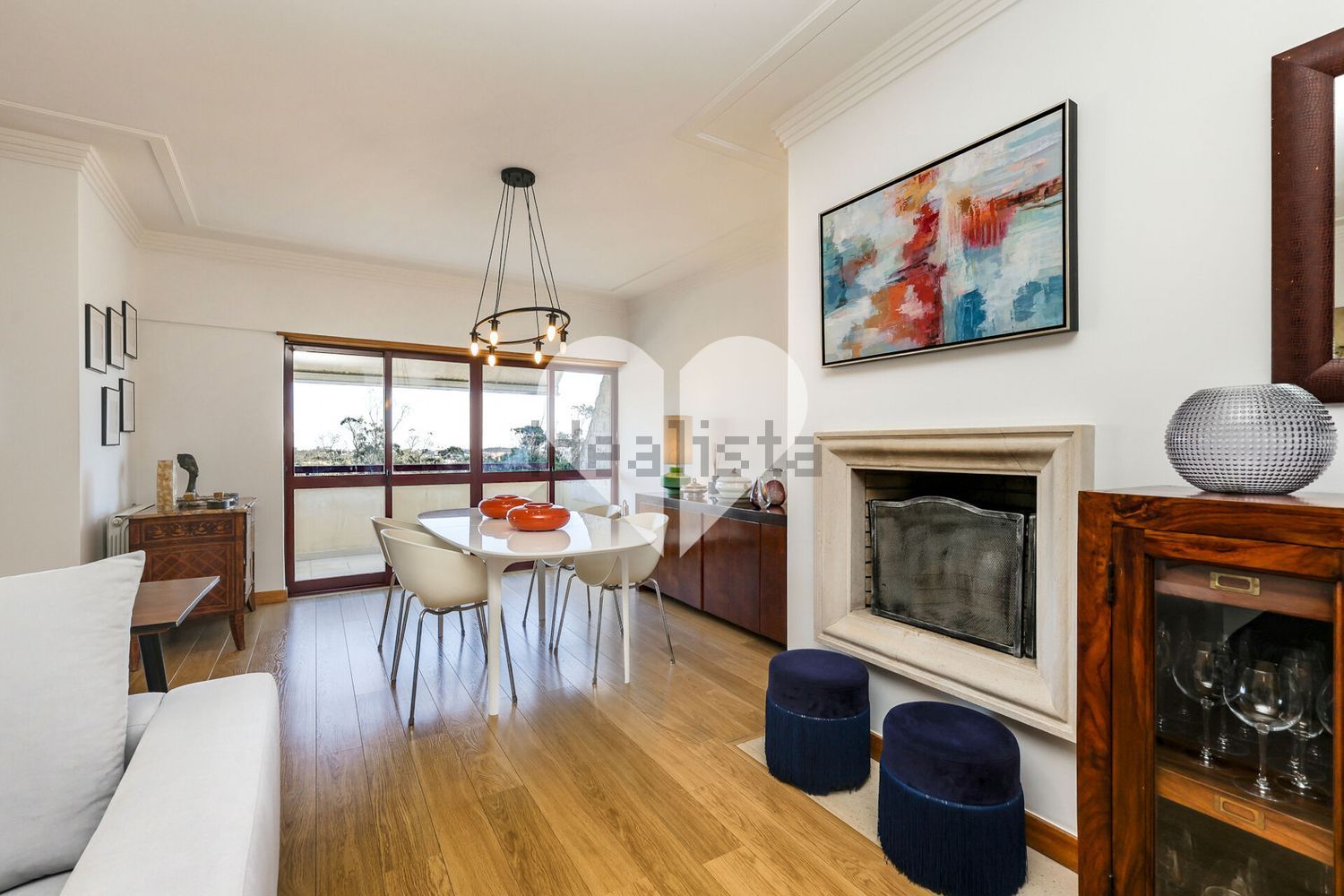 公寓 t2出售在Belas Clube Campo - 客厅