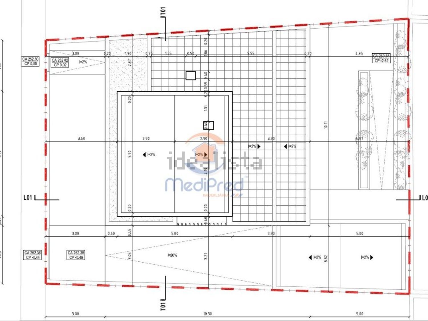 小楼房或独栋别墅出售在Pontinha e Famões - 平面图