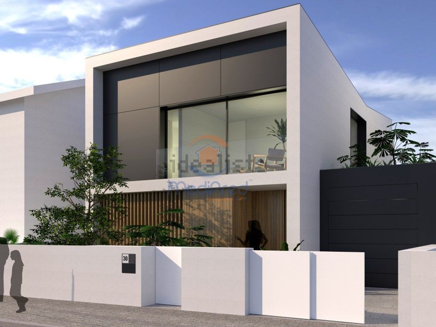 小楼房或独栋别墅出售在Centro - 外立面