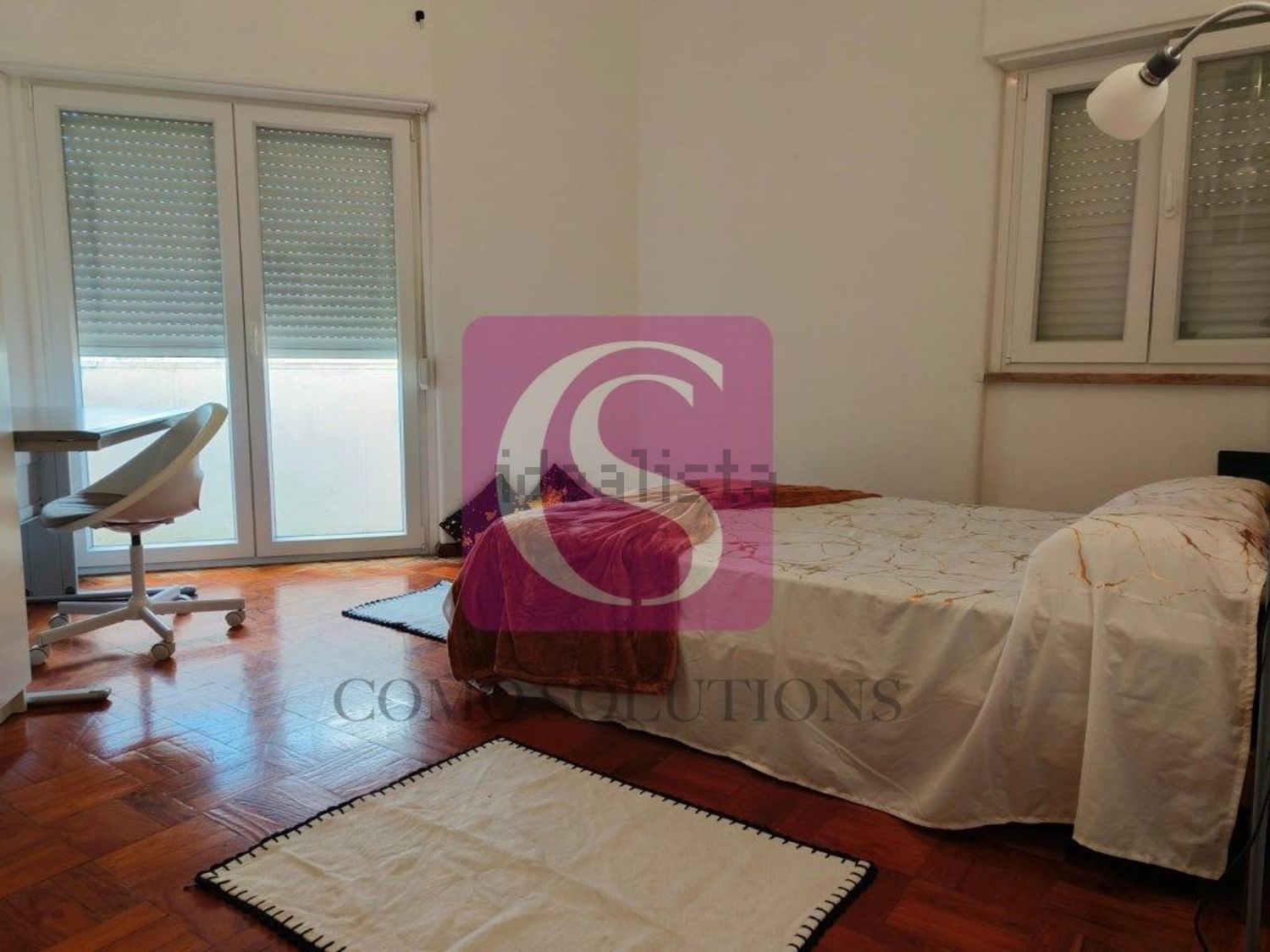 出租公寓 t1在Rua Santo Eloy, 37 - 卧室