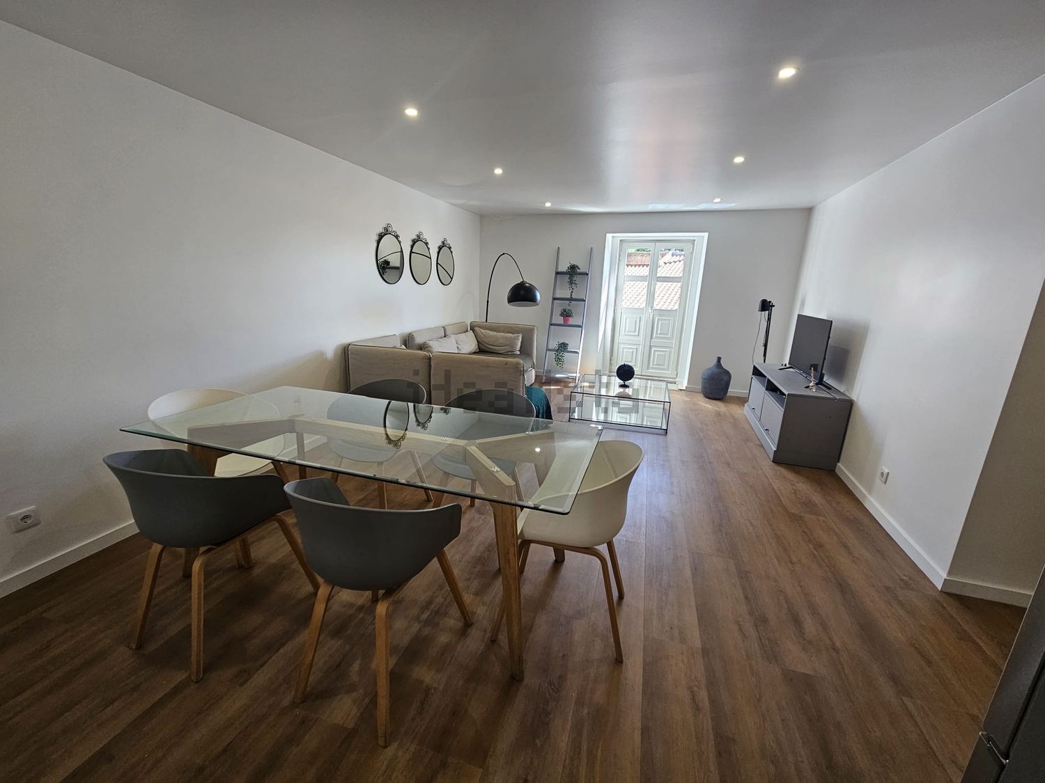 出租复式公寓在Rua Neves Costa, 15 - 客厅