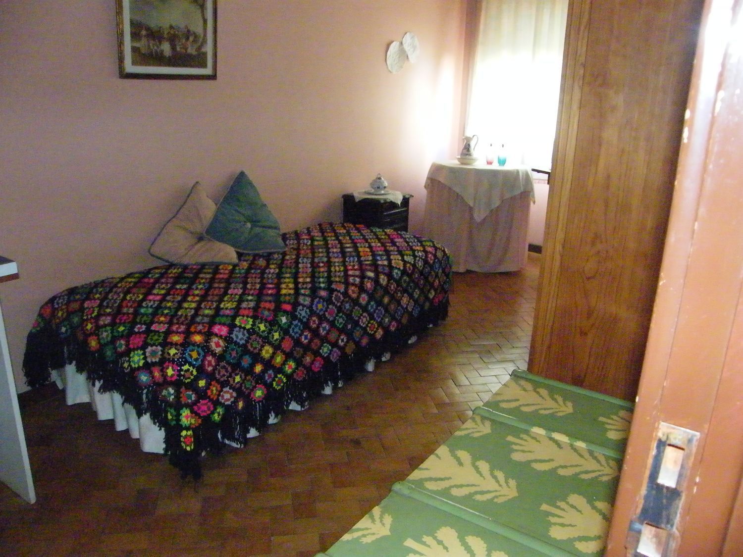 出租公寓 t2在Rua Combatentes da Grande Guerra, 28 - 卧室