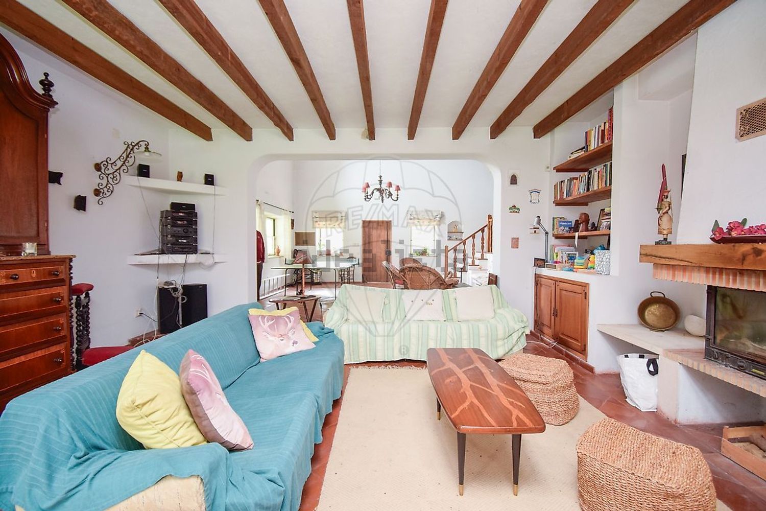 小楼房或独栋别墅出售R. da Portela - 客厅