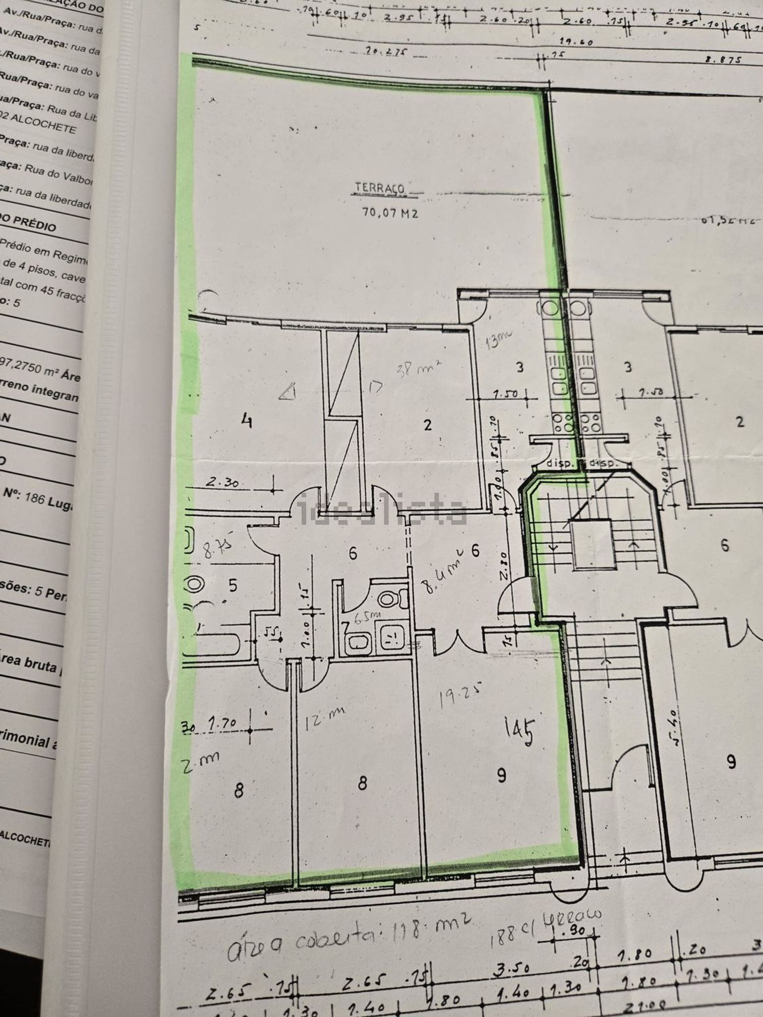 公寓 t4出售在Alcochete - 平面图