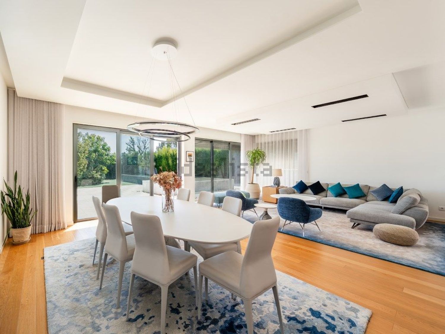 小楼房或独栋别墅出售在Nova Oeiras - Quinta das Palmeiras - 客厅