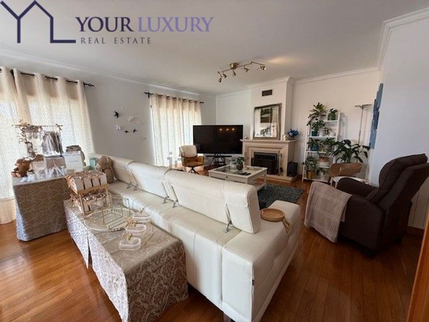 出租公寓 t2在Serra das Minas - 客厅