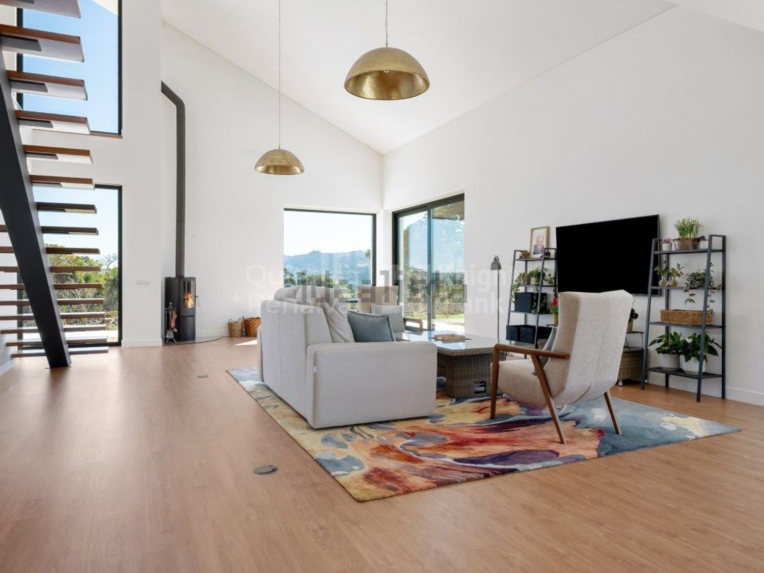 小楼房或独栋别墅出售在Estrada do Rodízio, 76 - 客厅