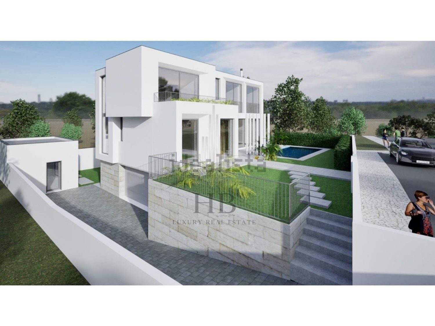 小楼房或独栋别墅出售Pobral - 外立面