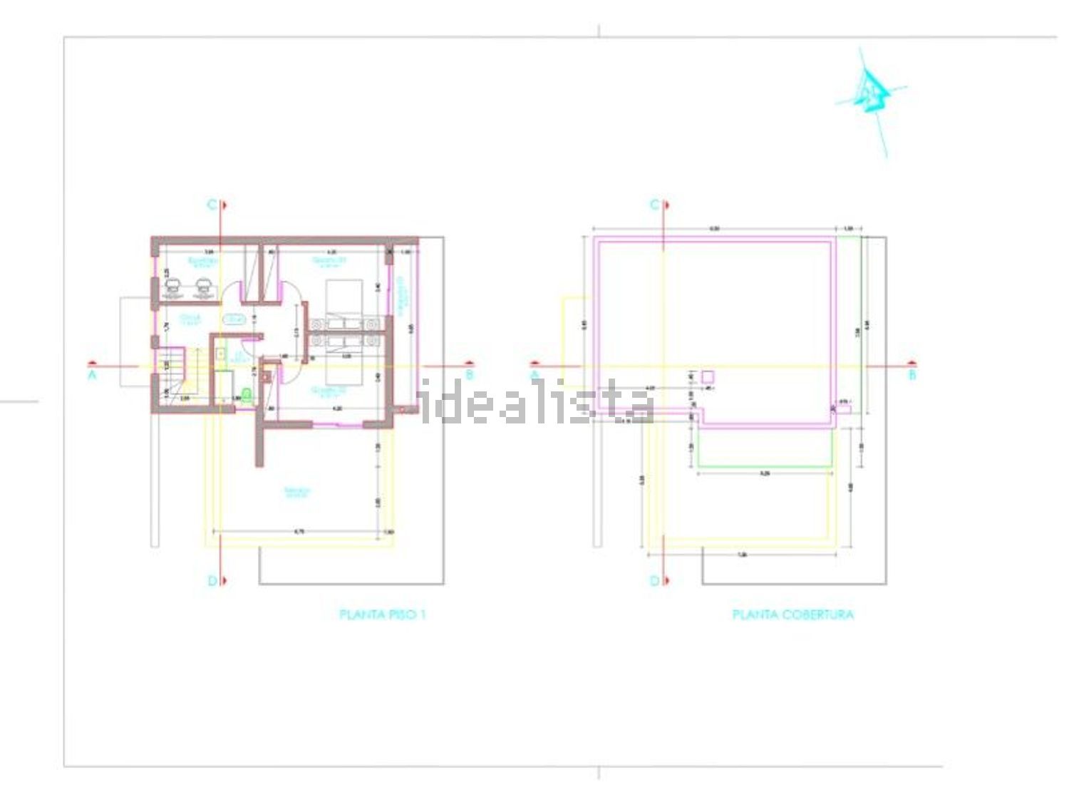 小楼房或独栋别墅出售在Zambujal - Longo da Vila - 平面图