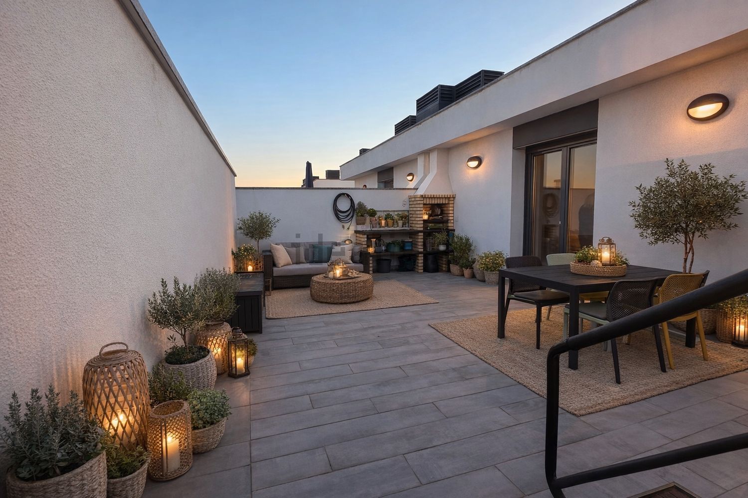 顶层公寓出售在Porto Salvo - 阳台