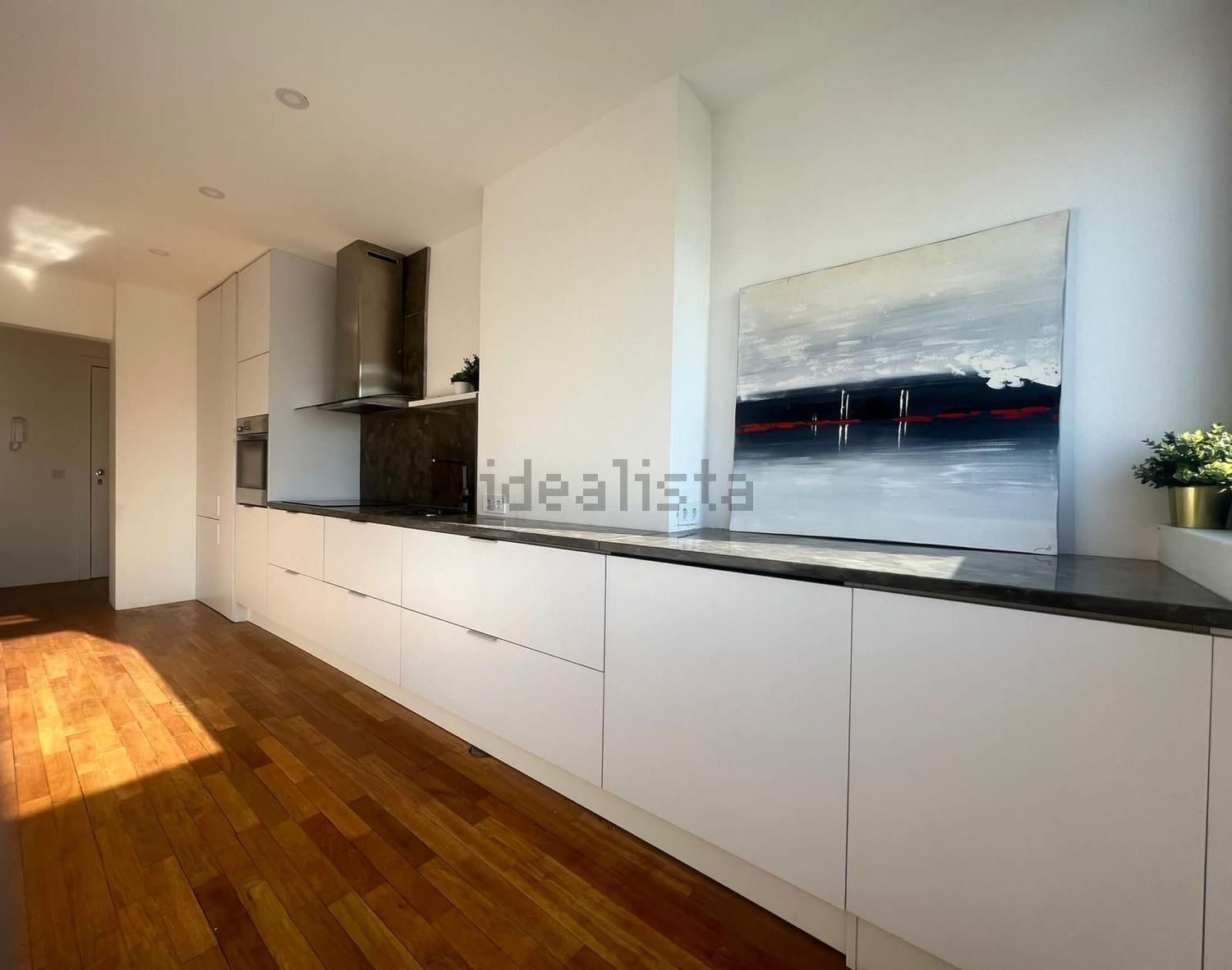 出租公寓 t2在Avenida Conselheiro Barjona de Freitas, 9 - 厨房