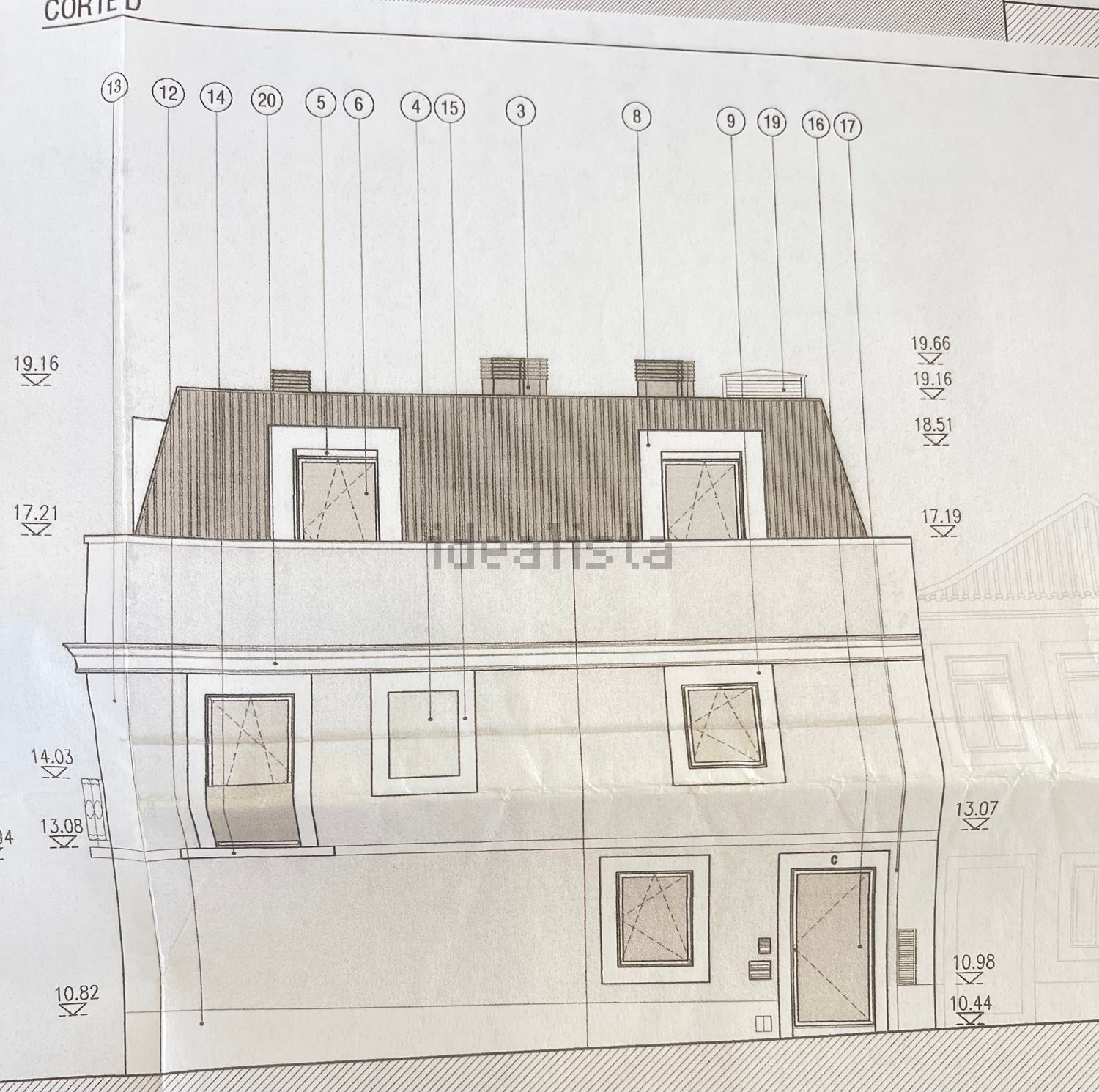 公寓 t2出售在Travessa do Prior - 平面图
