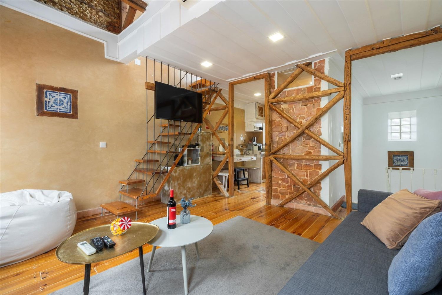 复式公寓出售在Travessa do Rosário de Santa Clara, 12 - 客厅