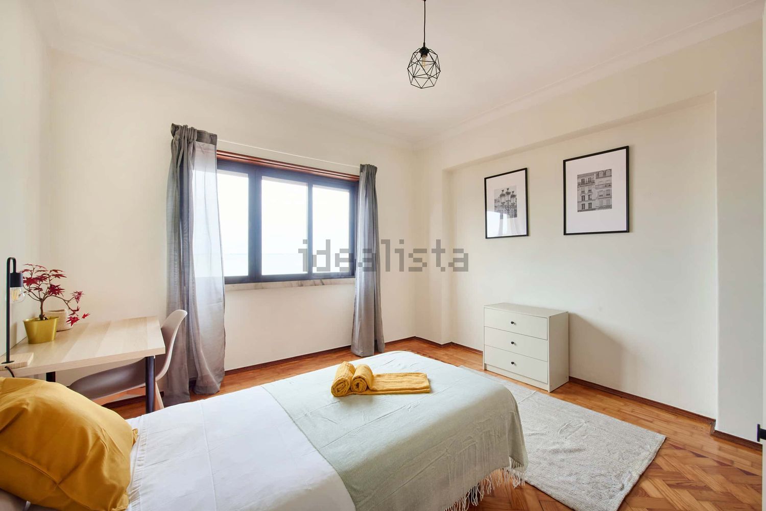 出租房间在Rua Diogo do Couto, 1 - 卧室