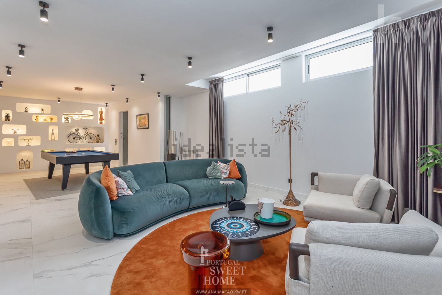 小楼房或独栋别墅出售在Beloura - Penha Longa - 客厅