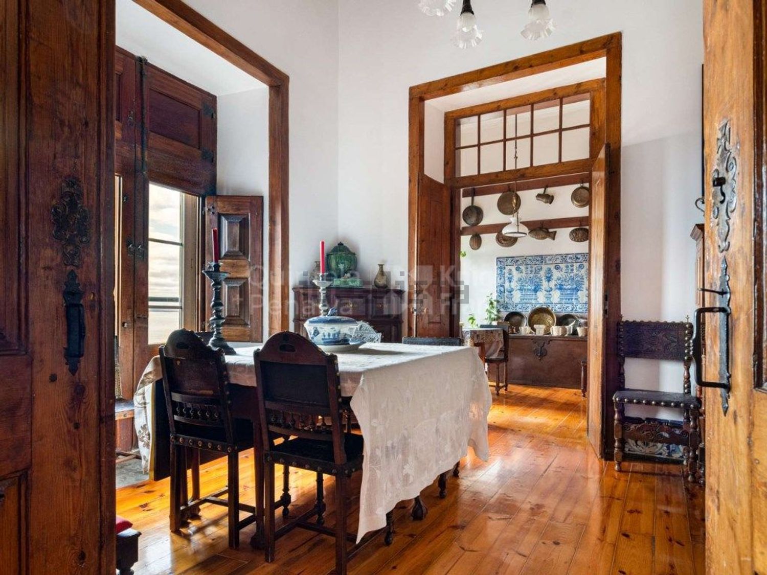 公寓 t6出售在Graça - 客厅