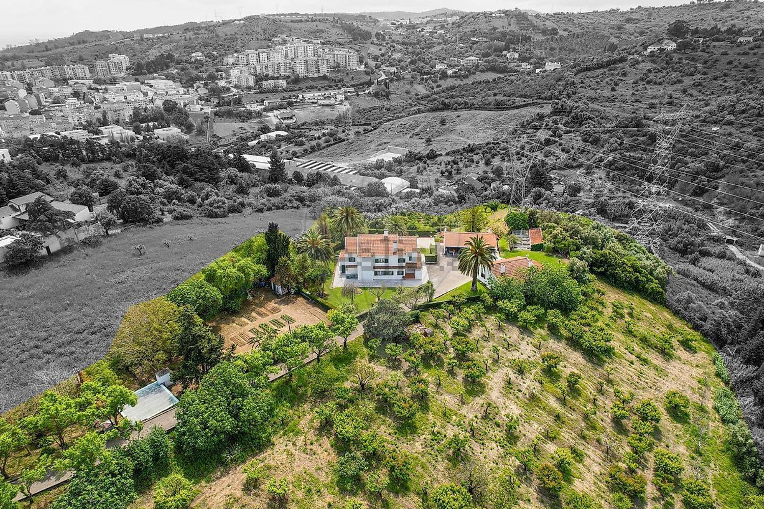 小楼房或独栋别墅出售Estr. da Serralheira de Baixo - 视线