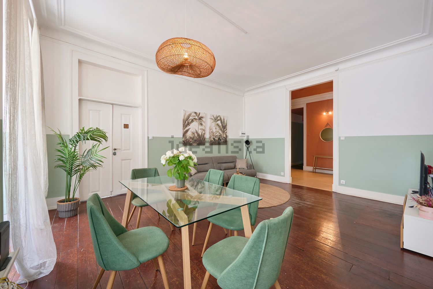 出租房间在Travessa Corpo Santo - 客厅