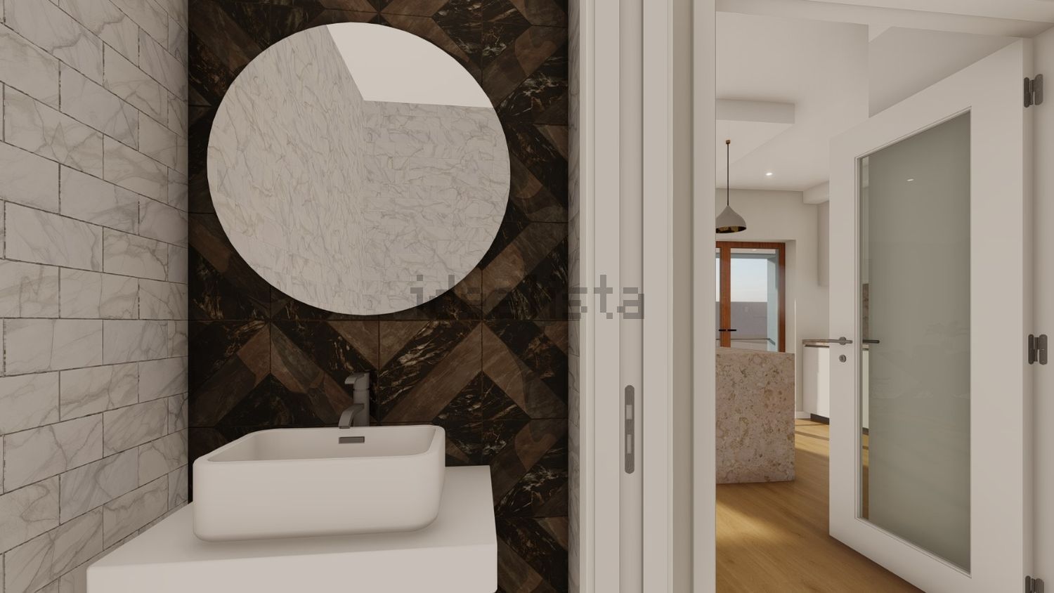 公寓 t2出售在Avenida José Antunes, 14 - 卫生间