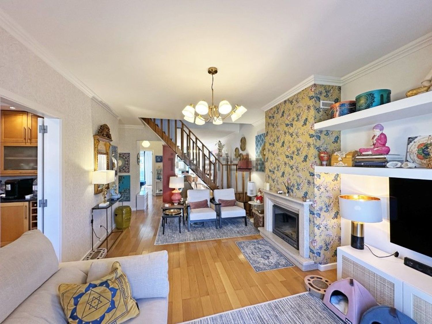 出租复式公寓在Vale de Choupos - Choilo - Galeotas - 客厅