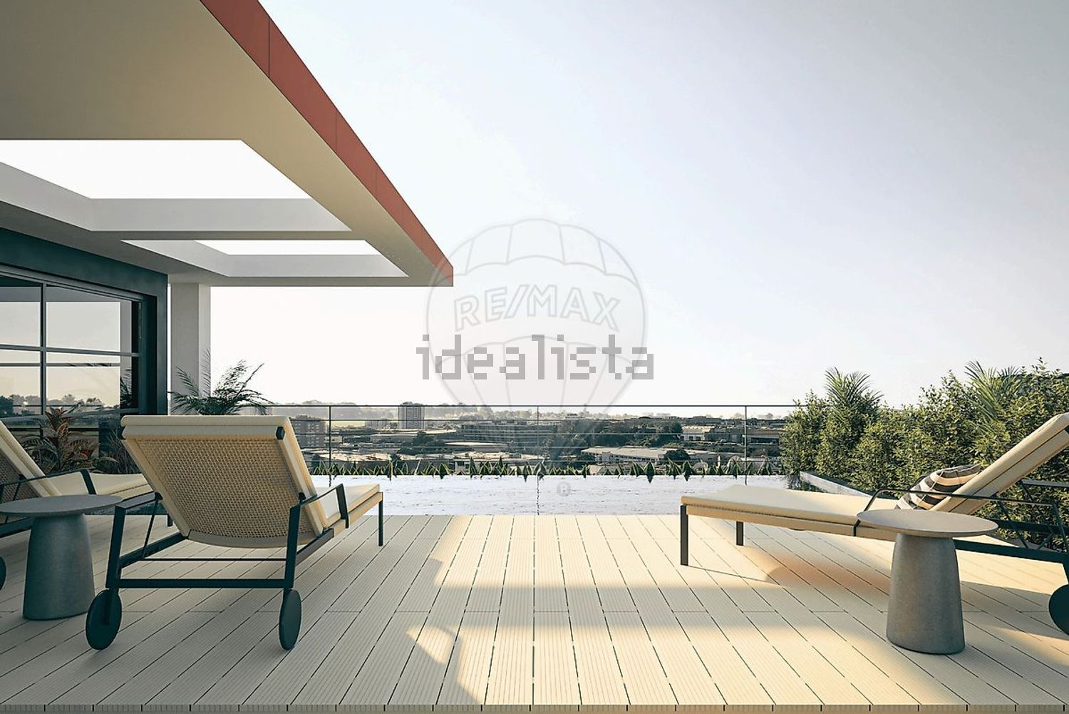 公寓 t3出售在Rua Armando Caldas - 阳台