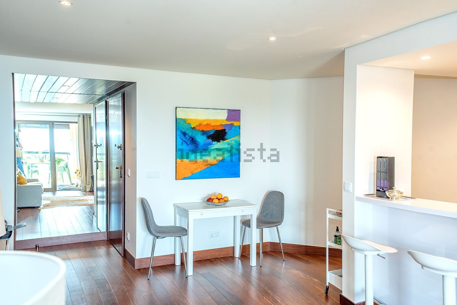 出租公寓 t1在Rua da Torre - 客厅